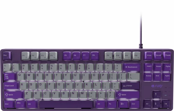 Klaviatūra Fury Kanabo K2 Purple/ Grey (EN)
