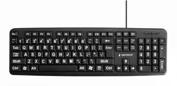 Klaviatūra Gembird KB-US-103 Black