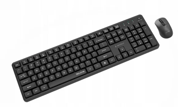 Klaviatūra Gembird KBS-WMS Black (EN)