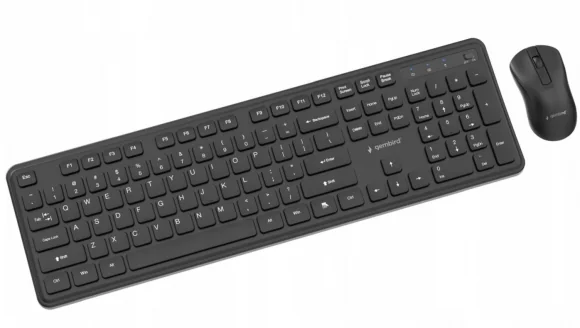 Klaviatūra Gembird KBS-WPS-01 Slim Pro (EN) Black
