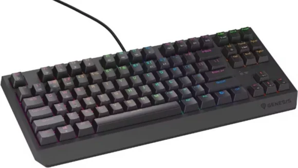 Klaviatūra Genesis THOR 230 Black (EN)