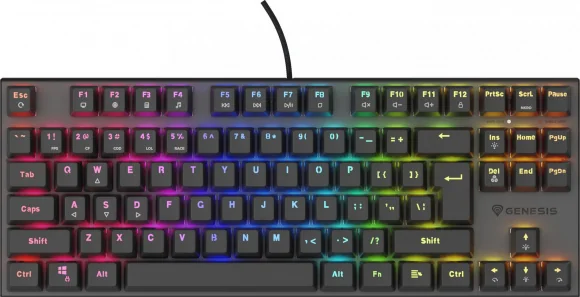 Klaviatūra Genesis Thor 303 TKL Outemu Peach (US)