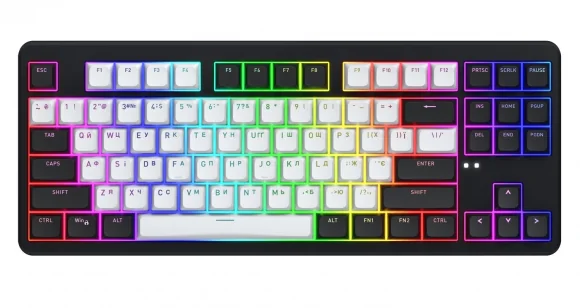 Klaviatūra Hator Rockfall 3 TKL (EN/ UA/ RU) Black