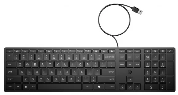 Klaviatūra HP Wired Desktop 320K (US)