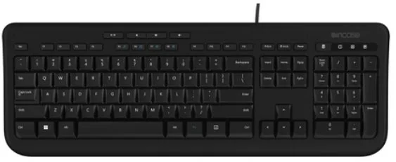 Klaviatūra Incase 600 (EN) Black