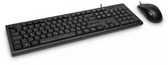 Klaviatūra Inter-Tech KM-3149R (RU) Black