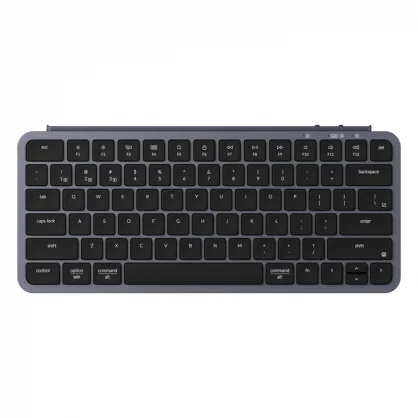 Klaviatūra Keychron 1 Pro 75% Membrane Space Gray