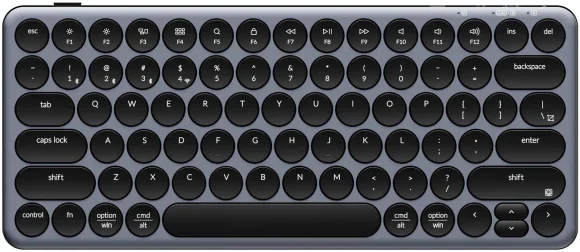 Klaviatūra Keychron B3P-K1 Space Gray (EN)