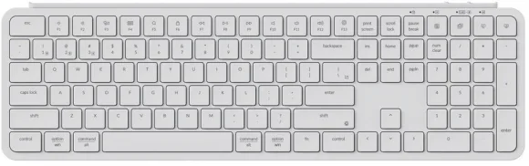Klaviatūra Keychron B6 Pro Full Size Membrane Ivory White