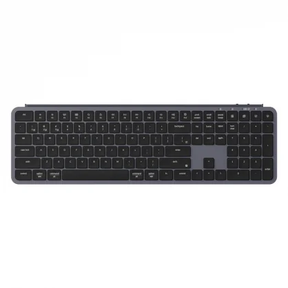 Klaviatūra Keychron B6 Pro Full Size Membrane Space Gray
