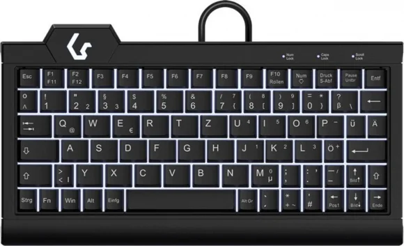 Klaviatūra KeySonic KSK-3010ELC (UK)