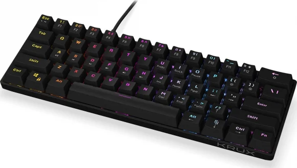 Klaviatūra Krux Qara 60 (EN) Black