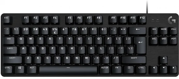 Klaviatūra Logitech G413 TKL SE laidinė mechaninė žaidimų klaviatūra US juoda 920-010446