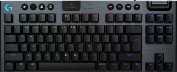 Klaviatūra Logitech G915 X Lightspeed TKL GL Tactile (US) Black