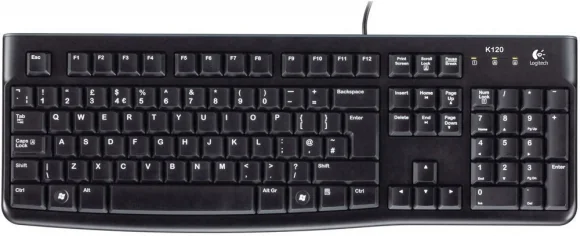 Klaviatūra Logitech K120 (UK)