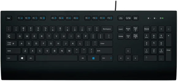 Klaviatūra Logitech K280e (Nordic) Black