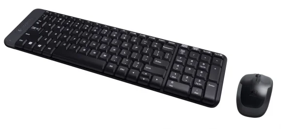 Klaviatūra Logitech MK220 klaviatūros ir pelės rinkinys US