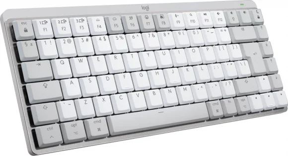Klaviatūra Logitech MX Mechanical Mini (JAV) Mac Pale Grey