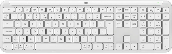 Klaviatūra Logitech Signature Slim K950 (US) White