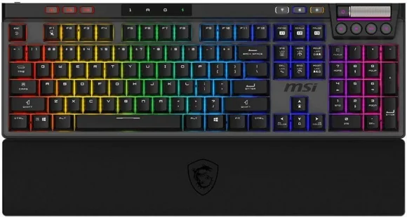 Klaviatūra MSI Strike Pro Wireless (US) Black