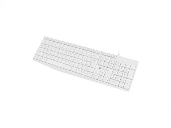 Klaviatūra Natec Nautilus white