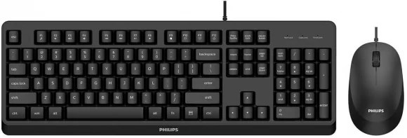 Klaviatūra Philips SPT6207BL/ 00 Set (US)