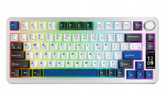 Klaviatūra Rampage Quell Pro (EN) White