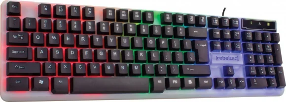Klaviatūra Rebeltec NEON gaming keyboard Black