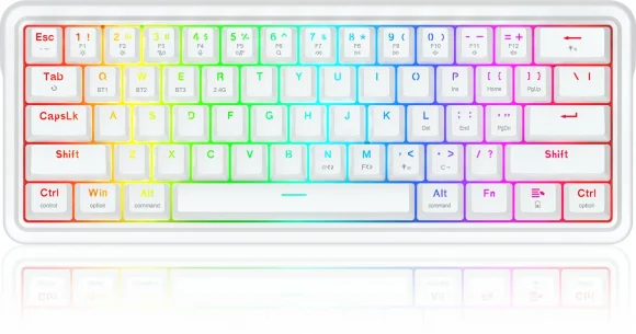 Klaviatūra Redragon Draconic Pro V2 White