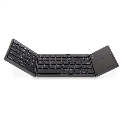 Klaviatūra Riff BT-01 sulankstoma Bluetooth klaviatūra televizoriams, telefonams, planšetėms