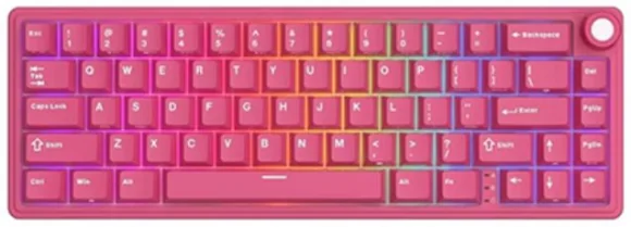 Klaviatūra Royal Kludge R65 Berry Red Beige Switch (EN)