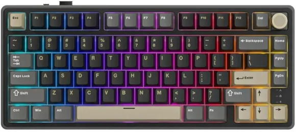 Klaviatūra Royal Kludge R75 Phantom K Silver Switch (EN)