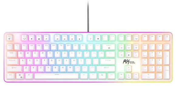 Klaviatūra Royal Kludge RK918 White (US)