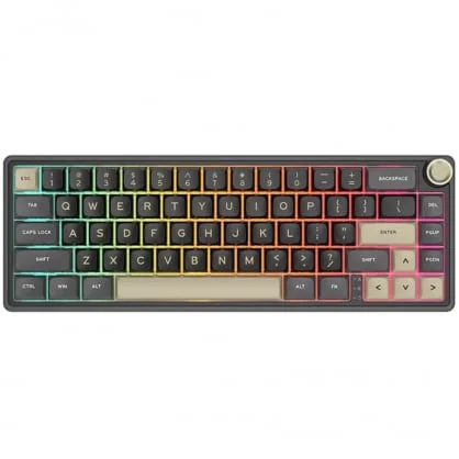 Klaviatūra Royal Kludge ROYAL KLUDGE R65 Phantom, Chartreuse Switch, US
