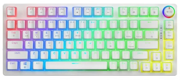 Klaviatūra Savio Phenix Pudding Gateron Red Pro (US)