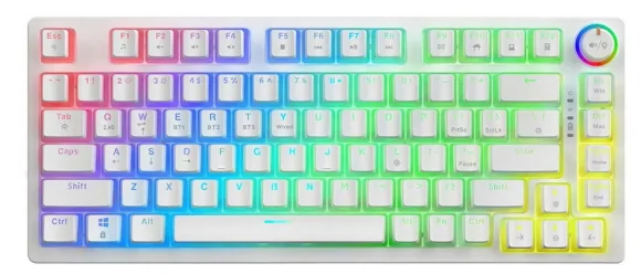 Klaviatūra Savio Phenix Pudding Gateron Yellow Pro (US)