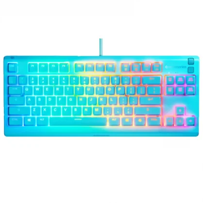 Klaviatūra Steelseries Apex 3 TKL US Keyboard Blue
