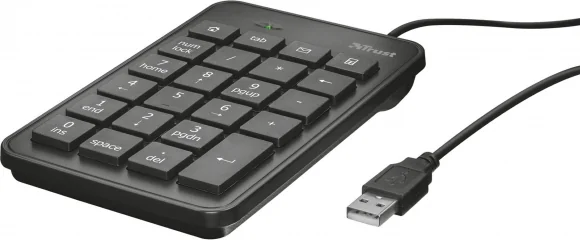 Klaviatūra Trust 22221 Xalas USB skaitmeninė klaviatūra (EN)