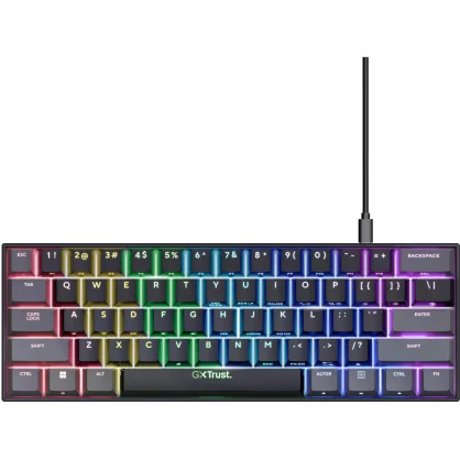 Klaviatūra Trust GXT 867 ACIRA Black