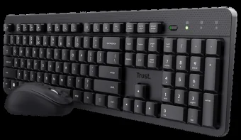 Klaviatūra Trust Ody II Silent Black Set