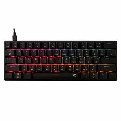 Klaviatūra White Shark GK-004111 Shinobi-2 Red switch, Black US