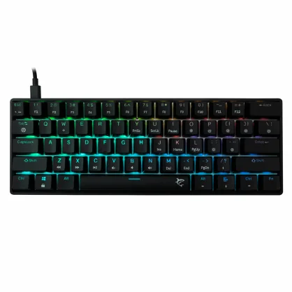 Klaviatūra White Shark GK-004131 Shinobi-2 Brown switch, Black US