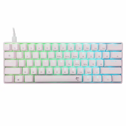 Klaviatūra White Shark GK-004221 Shinobi-2 Blue switch, White US