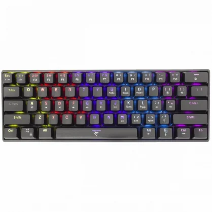 Klaviatūra White Shark Shinobi Brown Switch, juoda, US