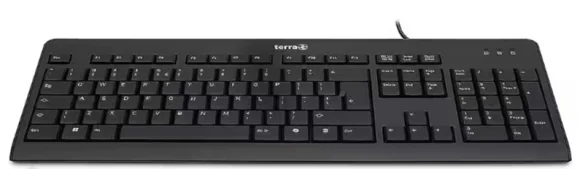 Klaviatūra Wortmann AG TERRA 1500 EN black