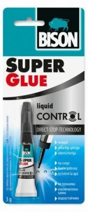Klijai BISON Super Glue Control 3 g