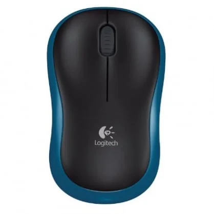 Kompiuterinė pelė Logitech M185 Blue/ Black 910-002236