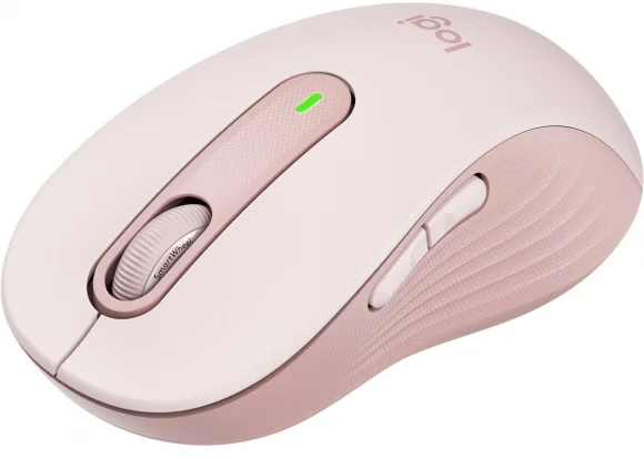 Kompiuterinė pelė Logitech M650 L rožinė