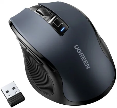 Kompiuterinė pelė Ugreen 2.4 GHz Black
