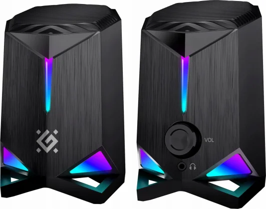 Kompiuterinės kolonėlės Defender GRAVITY 2.0 6W USB LED RGB